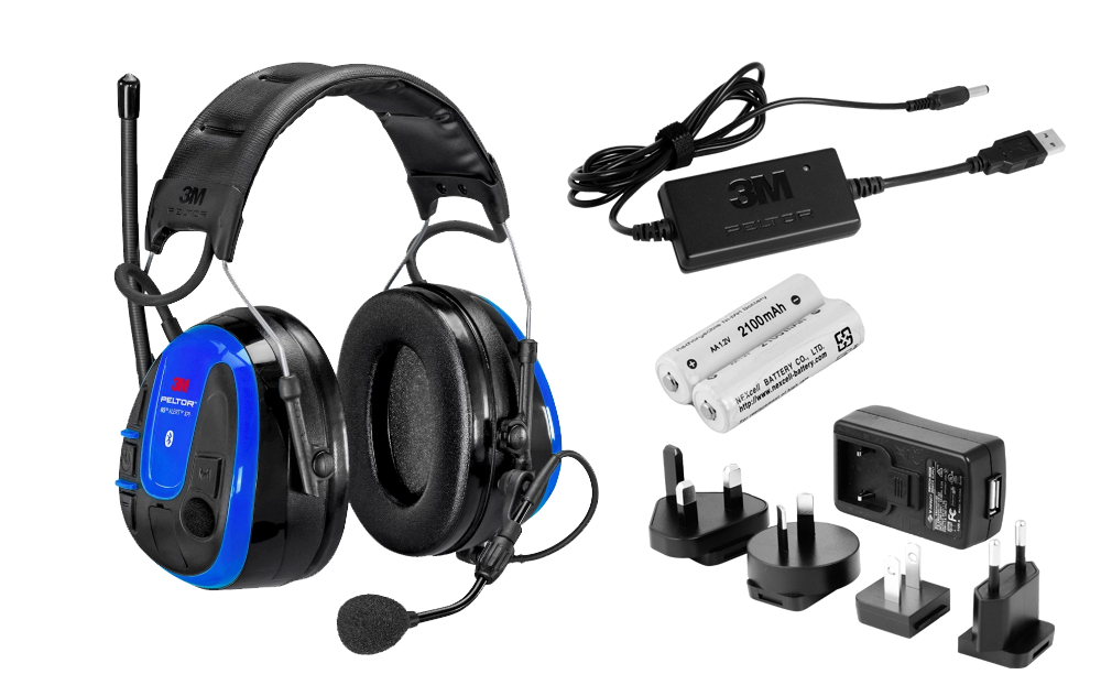 3M Peltor WS Alert XPI Kuulonsuojaimet (Bluetooth, radio+sovellus)