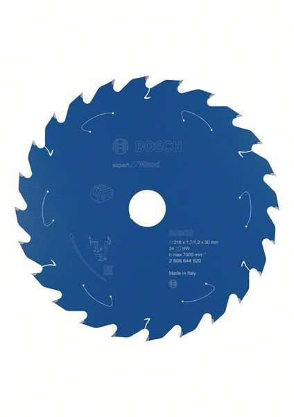 Bosch Sägeblatt Expert für Holz 216x1,7/1,2x30mm 24Z 25°