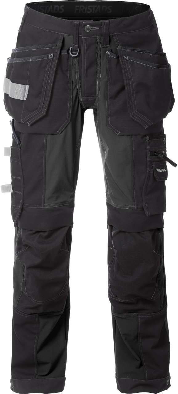 Fristads Håndverker stretch-bukser Dame 2533 CYD Svart 50