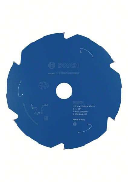 Bosch Sägeblatt Expert für Faserzement 216x2/1,4x3mm 6Z