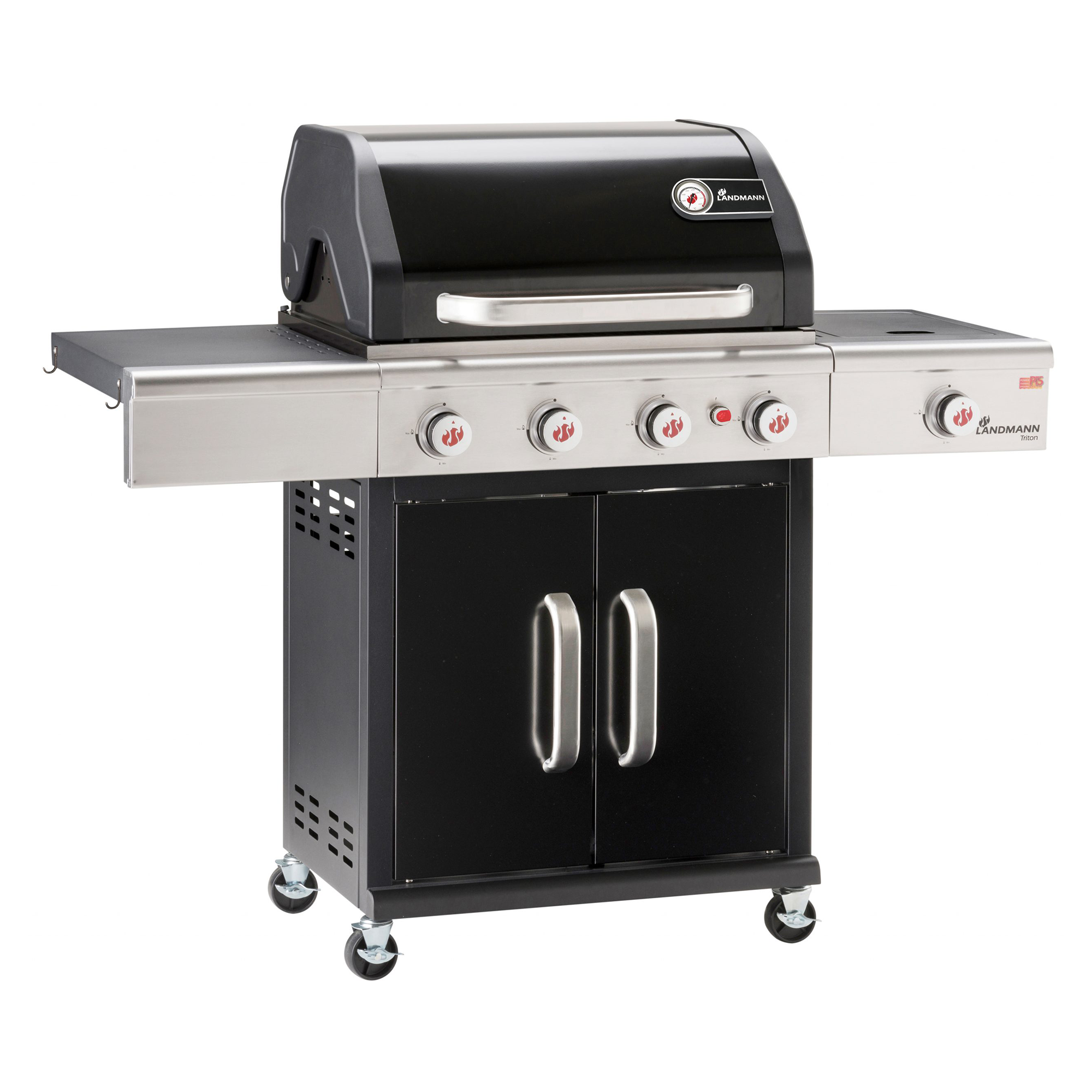 Landmann gassgrill Triton maxX PTS 4.1 svart