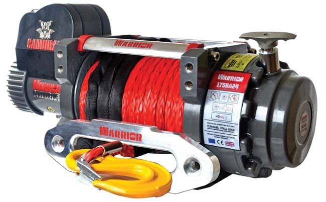Warrior Winches Trækspil Samurai 17500lb Heavy Duty,  12V Armortek Syntetisk