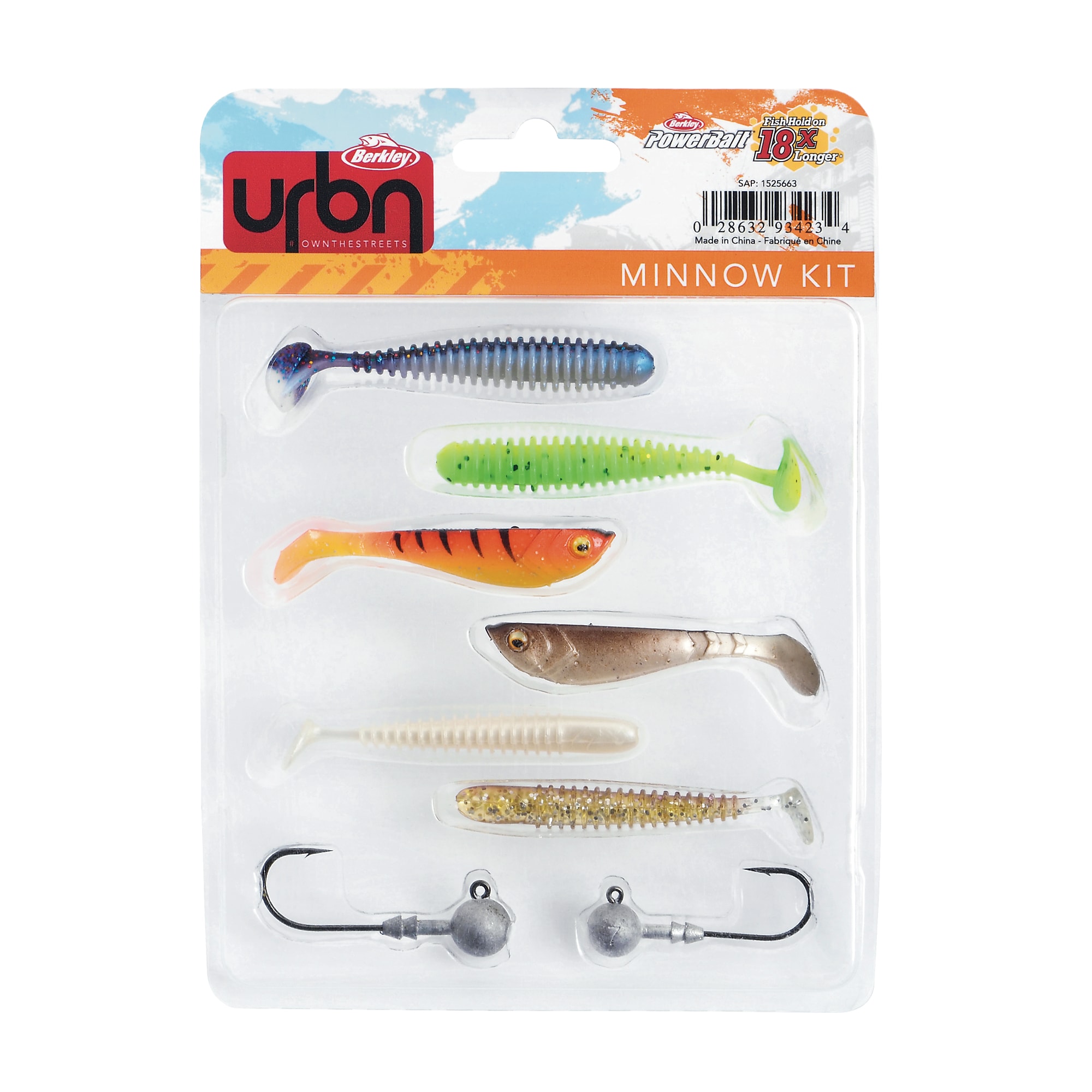Berkley Betessortiment URBN Minnow Kit
