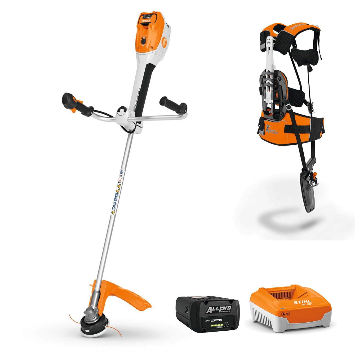STIHL FSA 400 Batteriröjsåg med batteri och laddare