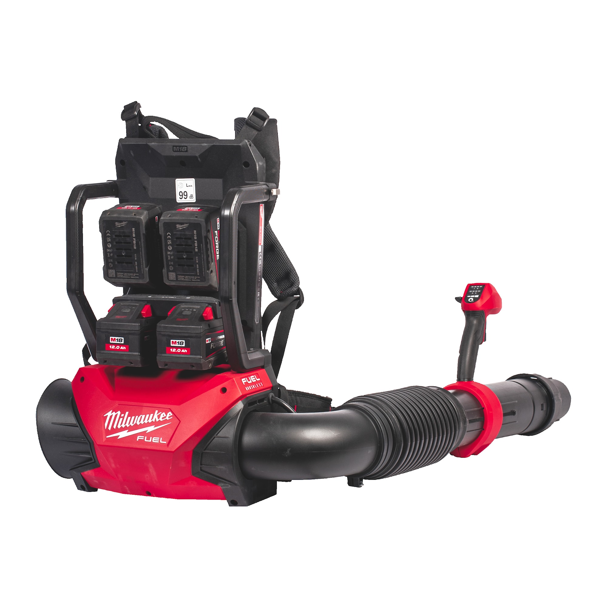 Milwaukee M18 F2BPB-124 Ryggburen lövblås