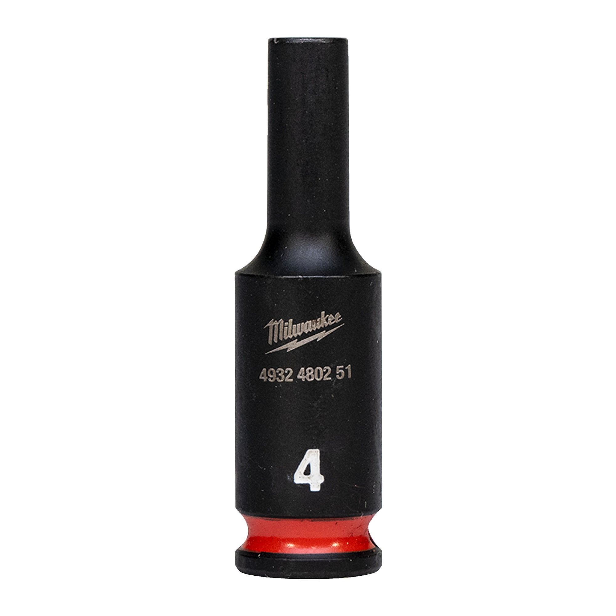 Milwaukee Krafthylsa 1/4" Shw Lång 4Mm