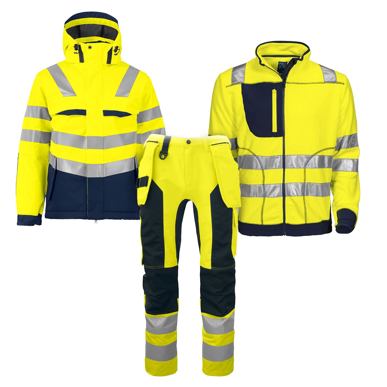 ProJob EN 20471 Warnpaket Klein