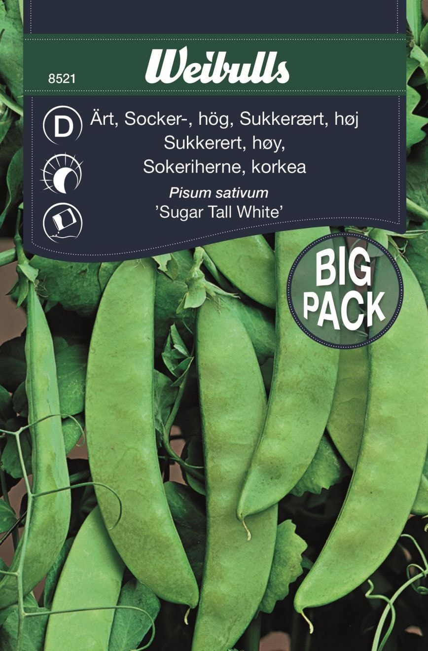 Weibulls Ärt, Socker Hög Storport