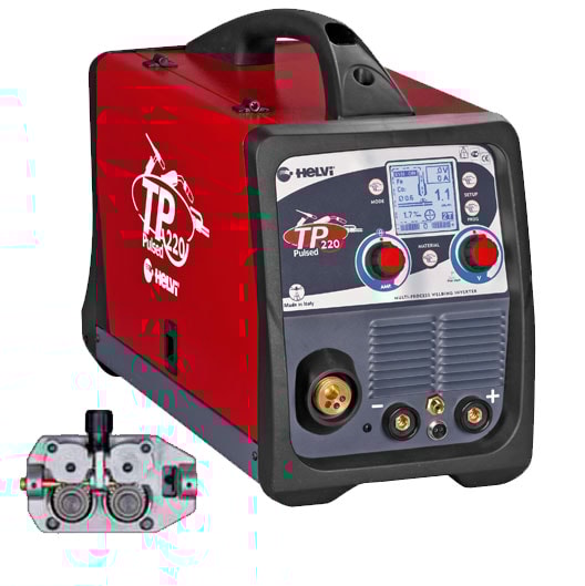 Helvi sveiseapparat inverter Multiprocessor TP 220 Synergic Puls
