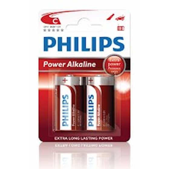 Philips Batteri Philips C 1,5V LR14 2-pack