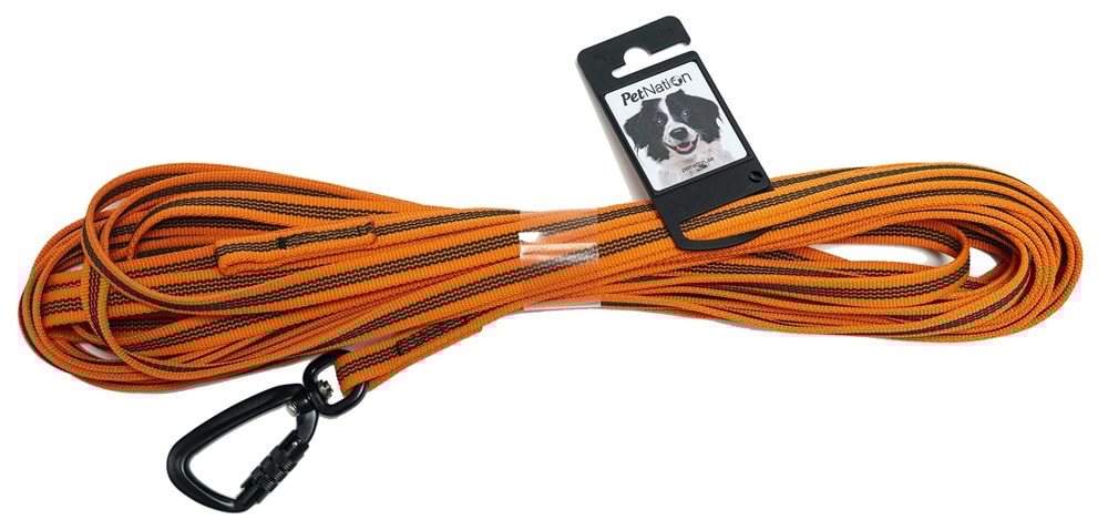 SAFE Spårlina, gummerad, 15 m/13 mm, orange