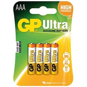 GP Ultra AAA Batteri