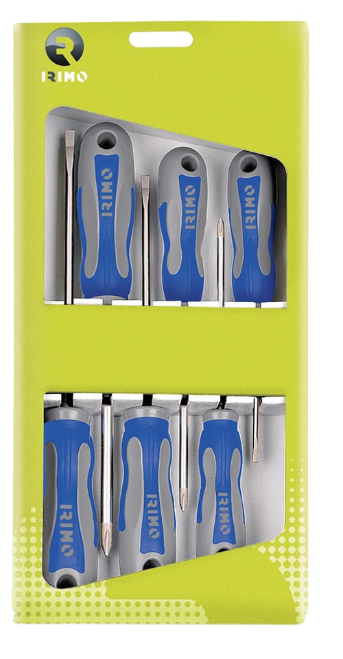 Irimo Skruvmejsel i sats Spår/PH 6 delar