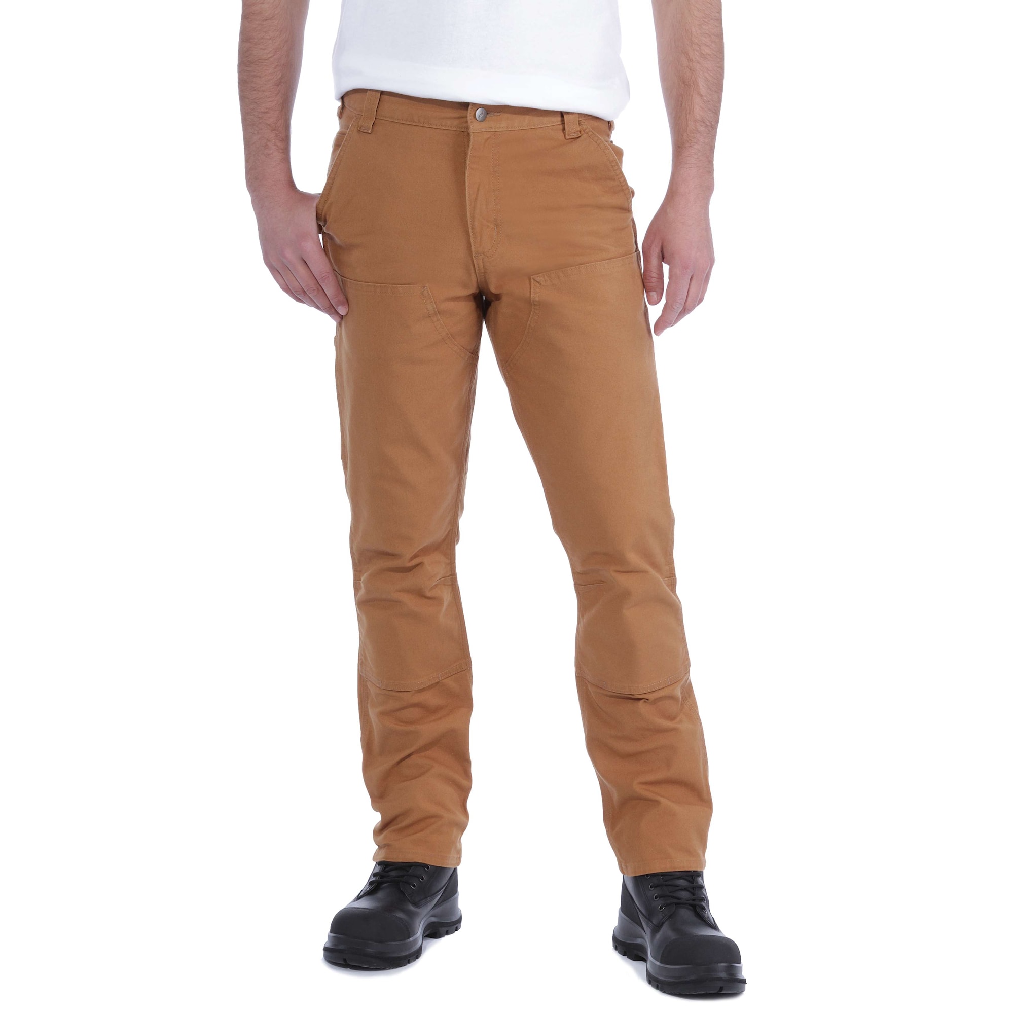 Carhartt Stretch Duck Double Front Byxor Herr Carhartt® Brown W32/L32