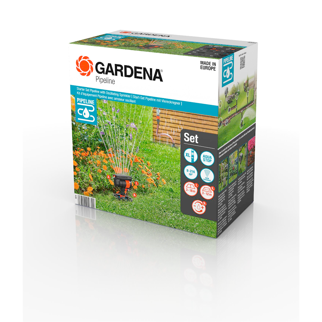 Gardena Pipeline startsæt med vippevander