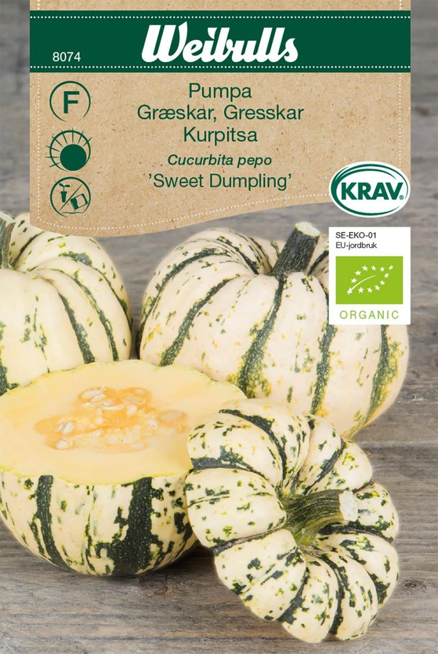 Weibulls Kurpitsa Sweet Dumpling KRAV