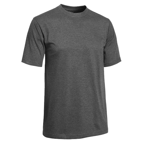 Clique T-Shirt Herren Dunkelgrau Meliert XXL