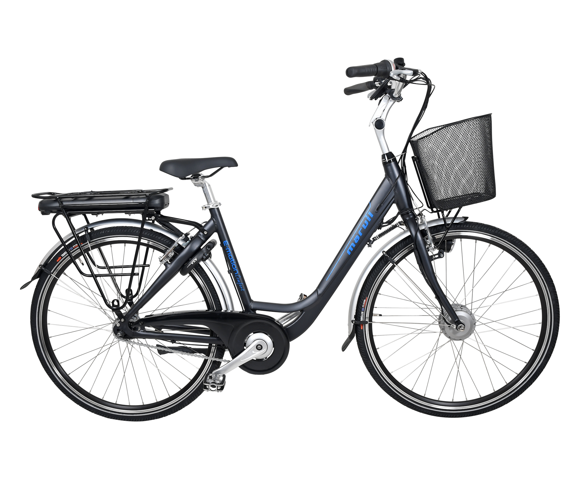 Marvil El-sykkel E-motion Comfort 28 tommer 7-gir 36V Antrasittgrå