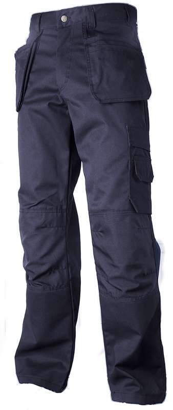 Top Swede Håndverksbukser 193 Grå/svart C48