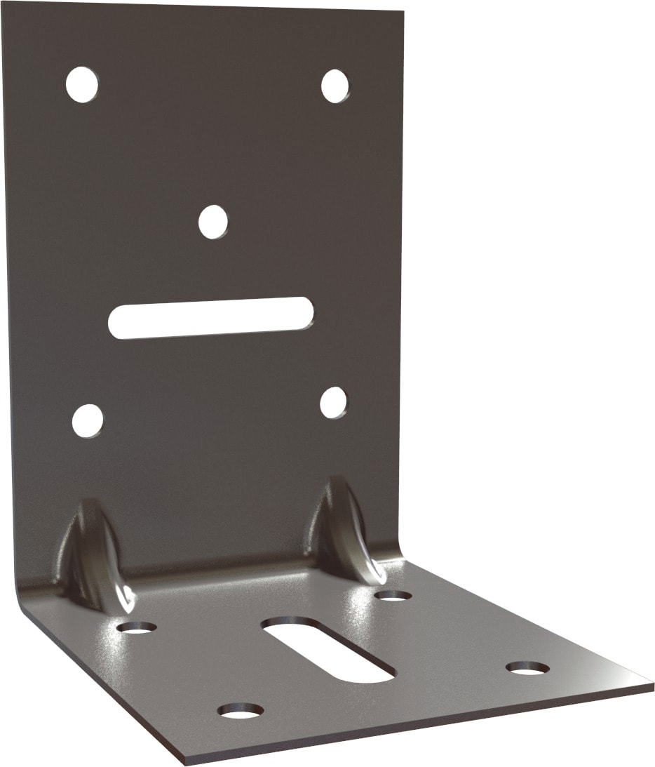 Arvid Nilsson Vinkelbeslag P2 60x60x90x2,5mm ø10 MF FZV