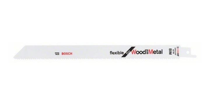 Bosch Bajonetsavklinge S 1122 HF Flexible for Wood and Metal