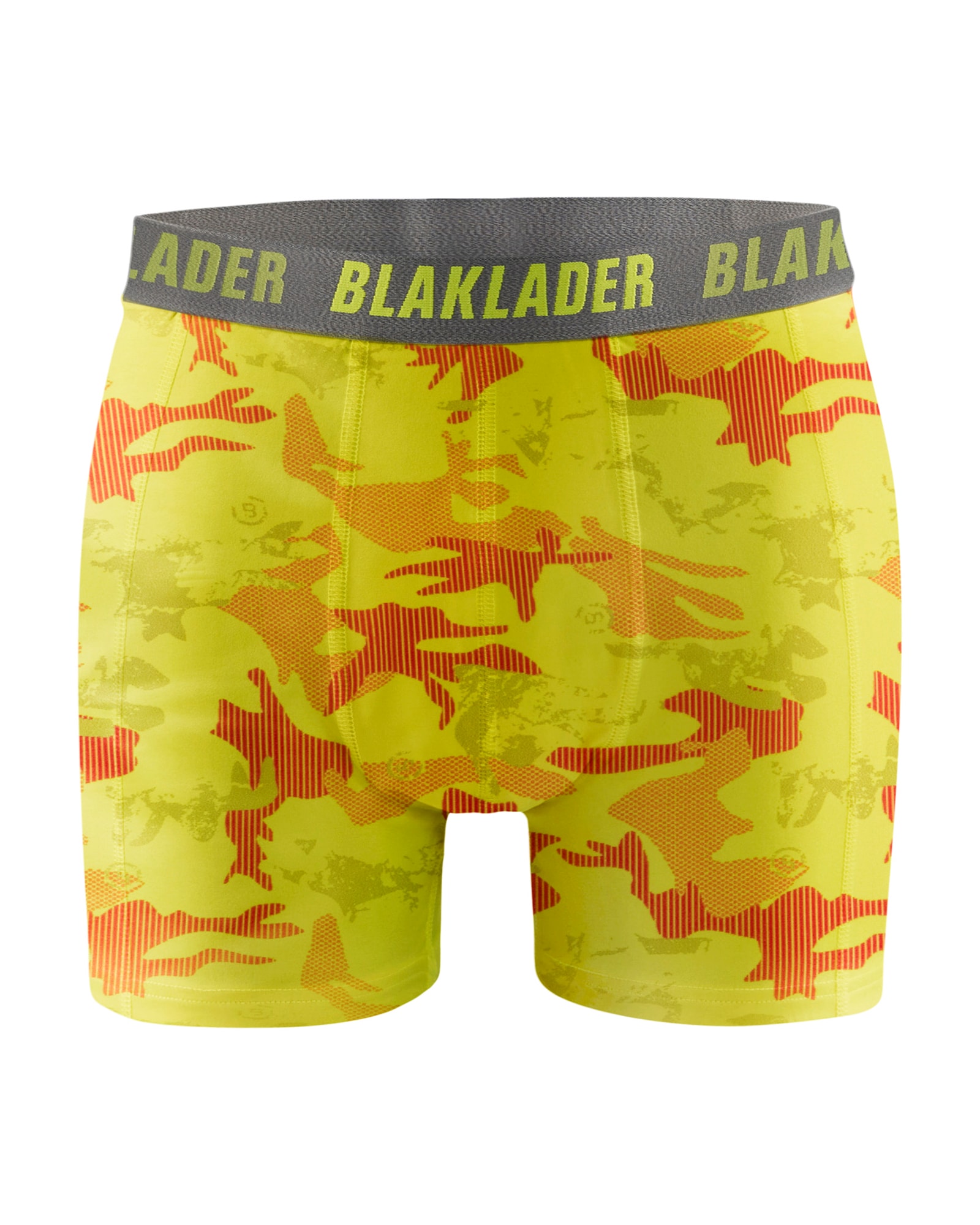 Blåkläder 1886-1079 Boxerkalsonger 2-pack camo Varselgul/Grå XXL