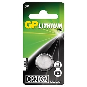 GP 2032 Knappcellsbatteri