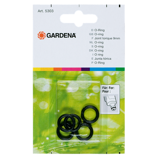 Gardena 5 kpl O-renkaita