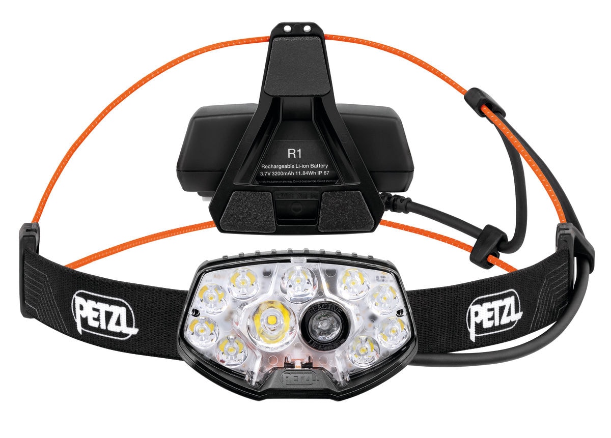 Petzl NAO RL Stirnlampe Schwarz 1500 lm