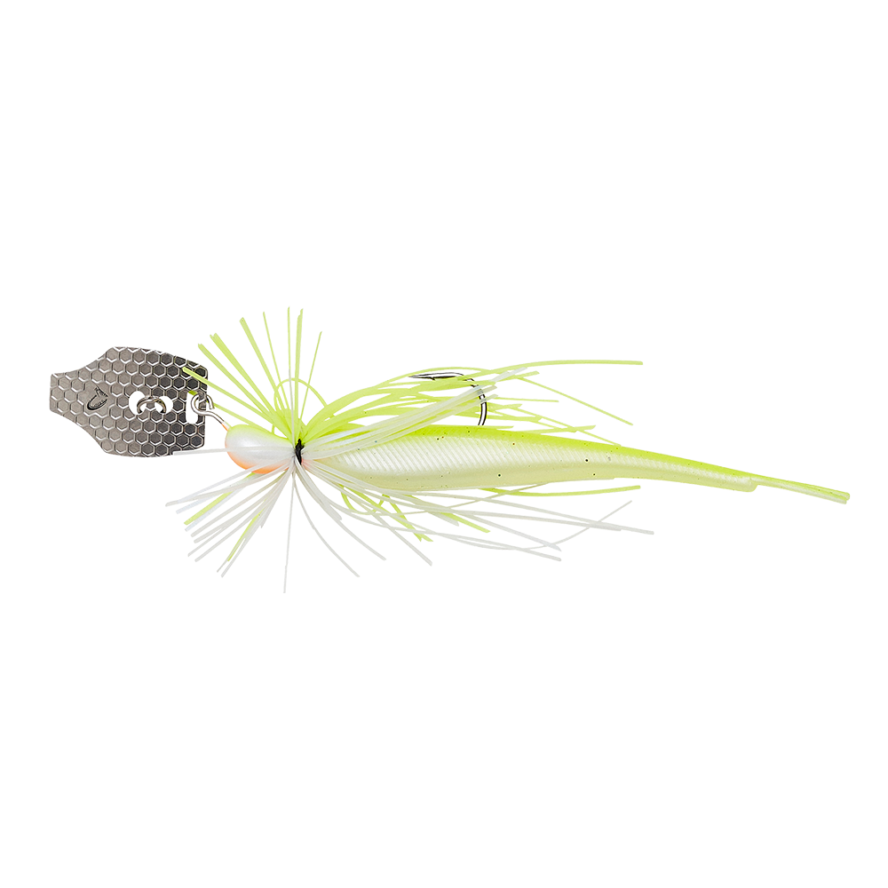SG Crazy Swim Jig 12,5 cm 20 g Yellow White