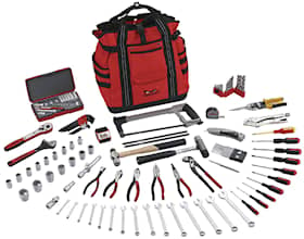 Teng Tools Verktygssats TC144E 144 delar i ryggsäck