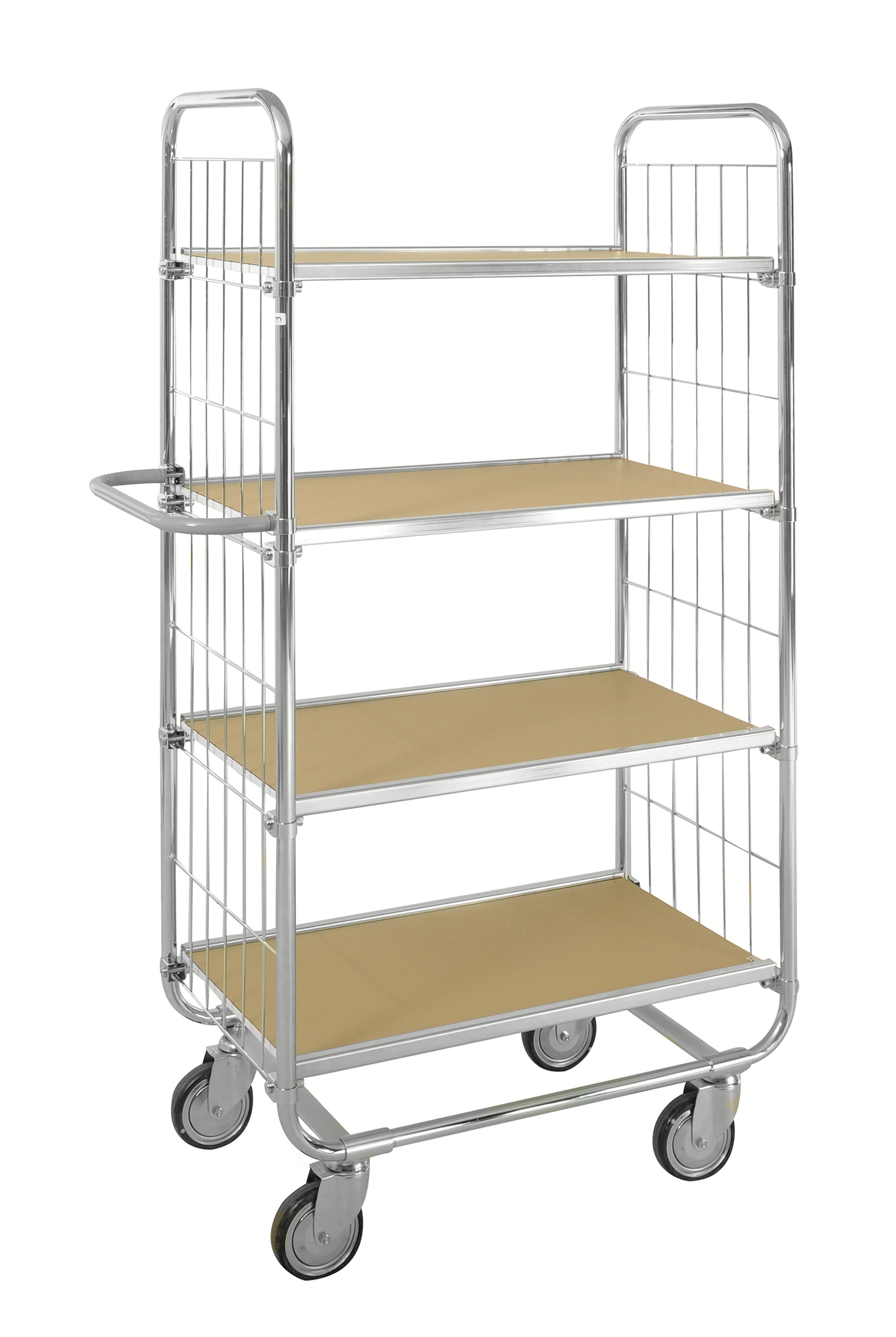 Hyllyvaunu KM8000-4M-ESD, ESD-sarja 8000, 945x470x1590 mm, sähkösinkitty