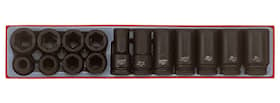 Teng Tools Krafthylssats 3/4 TTX9415 15 delar