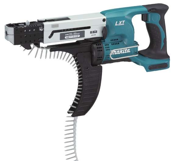 Makita Ruuvinsyöttökone DFR550ZX1, 25–55 mm, 18V, ilman akkua ja laturia