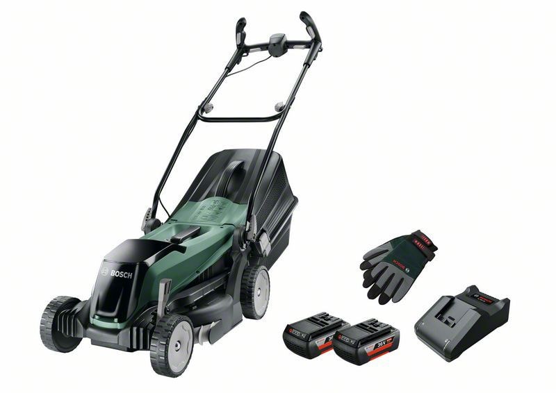 Bosch DIY Akkuruohonleik Easy 36-550 2X2Ah&Hanskat