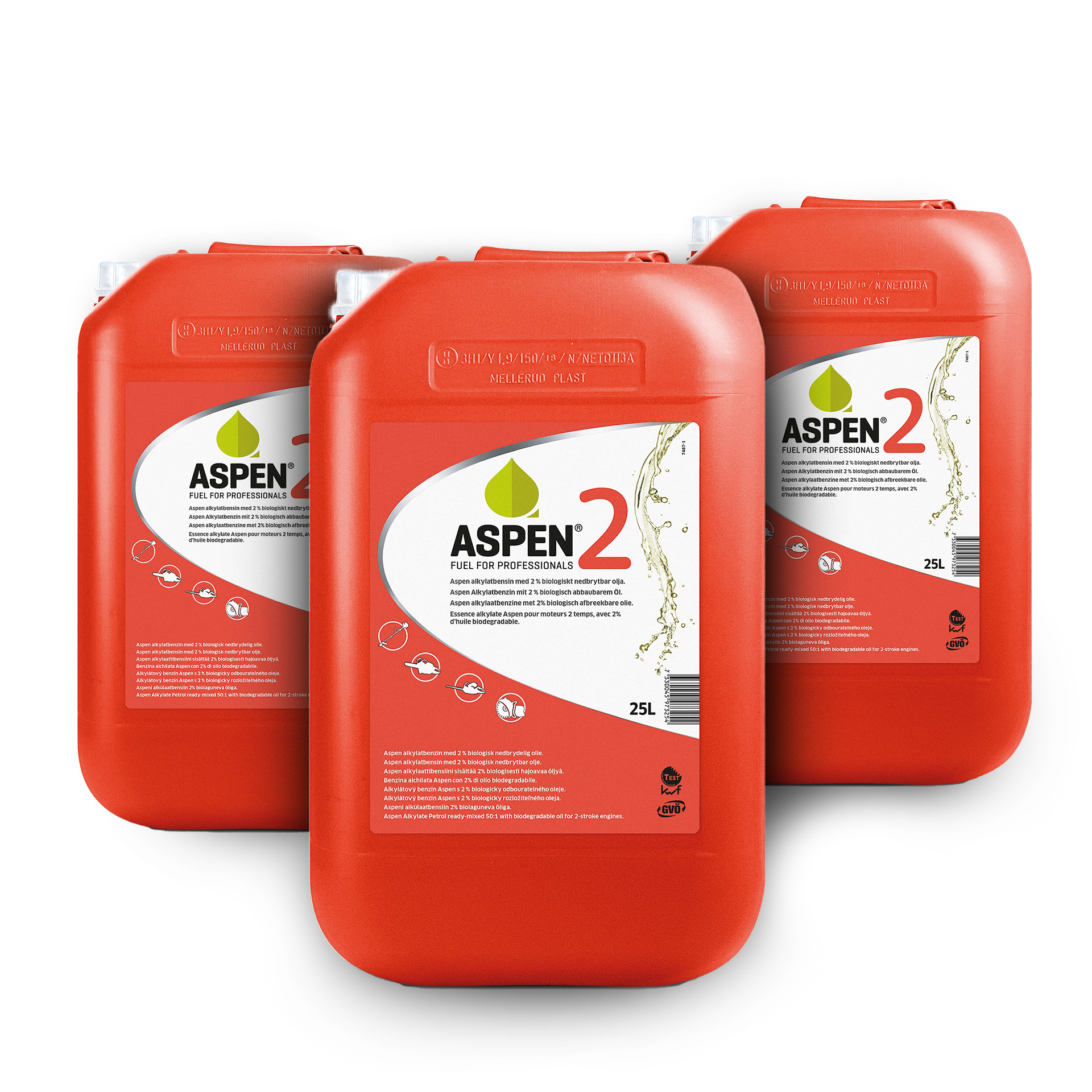 Aspen Alkylatbensin 2-takt, 25l 12st