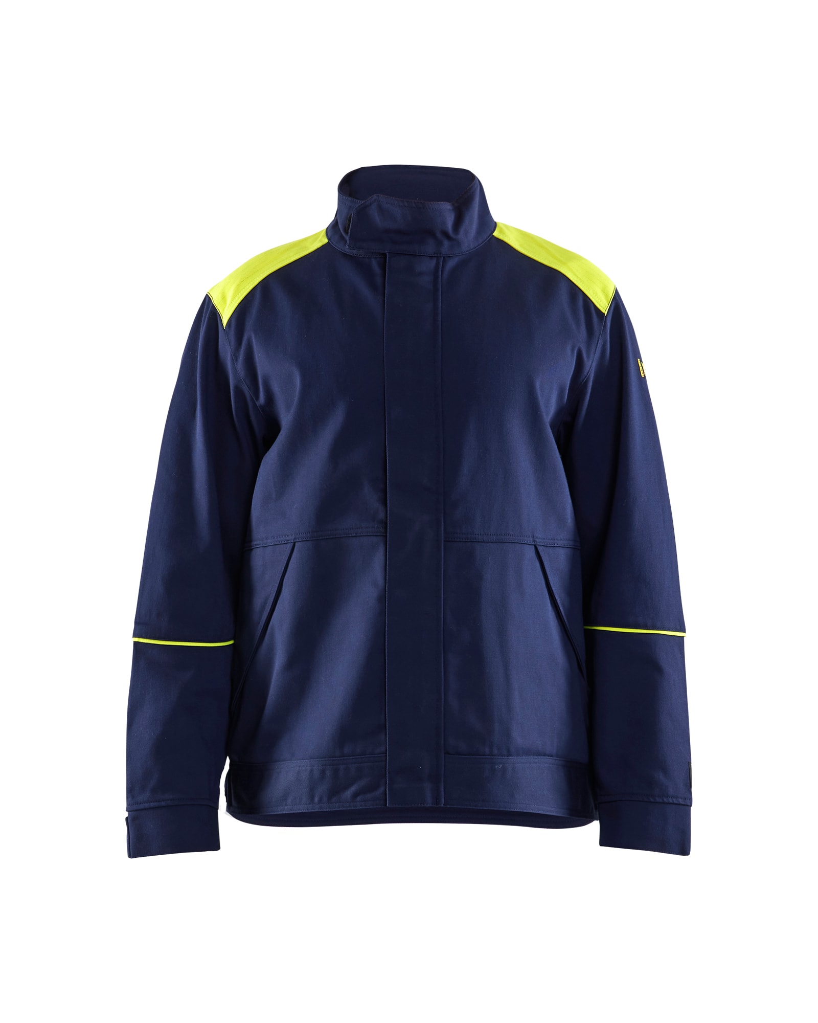 Blåkläder Schweißer Jacke Marineblau/ High Vis Gelb - XXXL