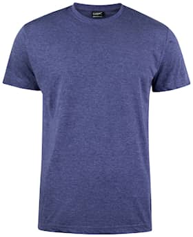 Clique T-Shirt Navy Melange S