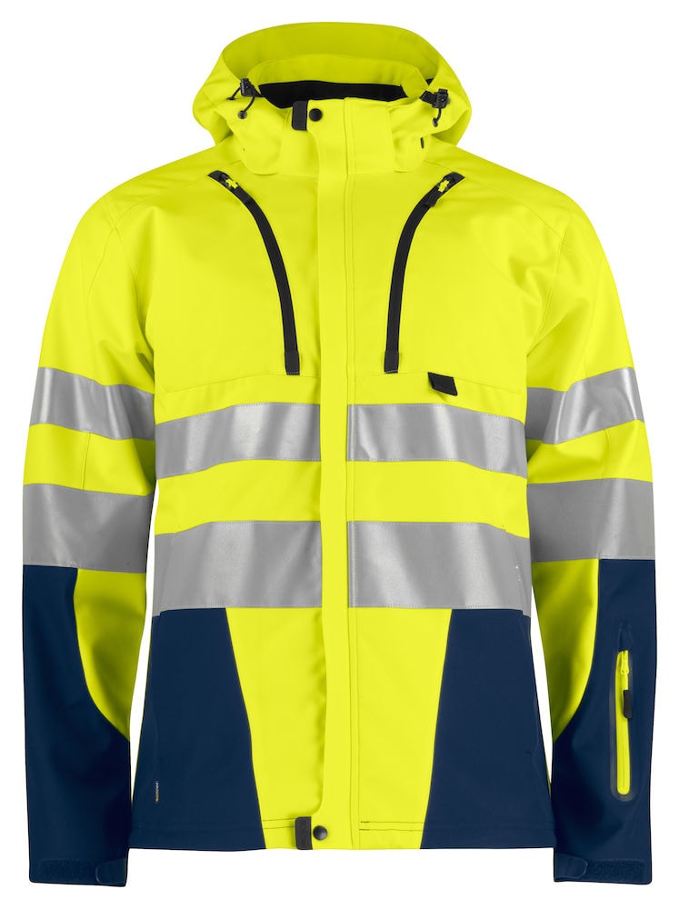 ProJob 6419 Funktionsjacke En Iso 20471 Klasse 3/2 - Orange/Black - XL
