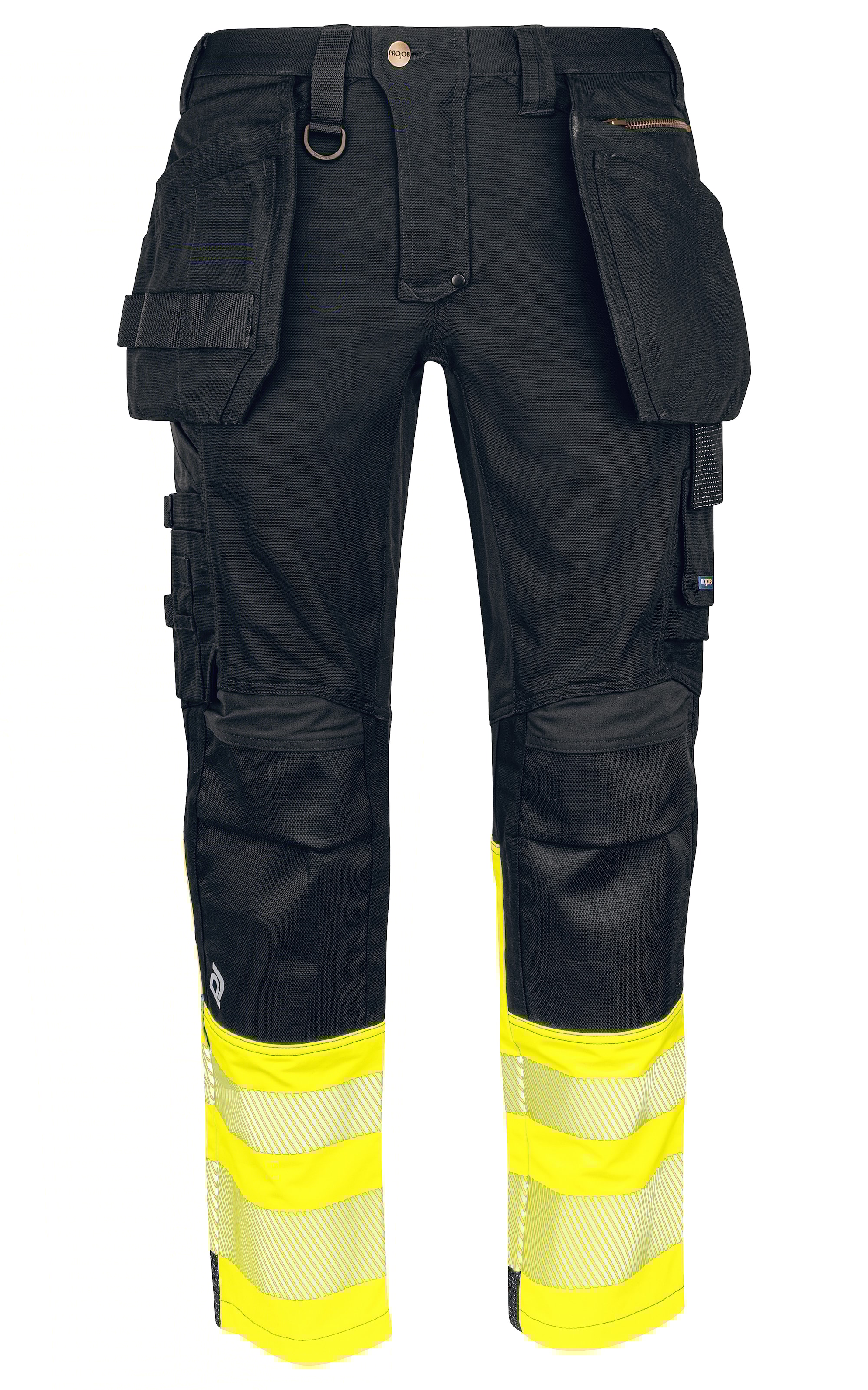 ProJob 6525 Buks Extreme En Iso 20471 Klasse 1 - Kevlerforstærkning På Knæ