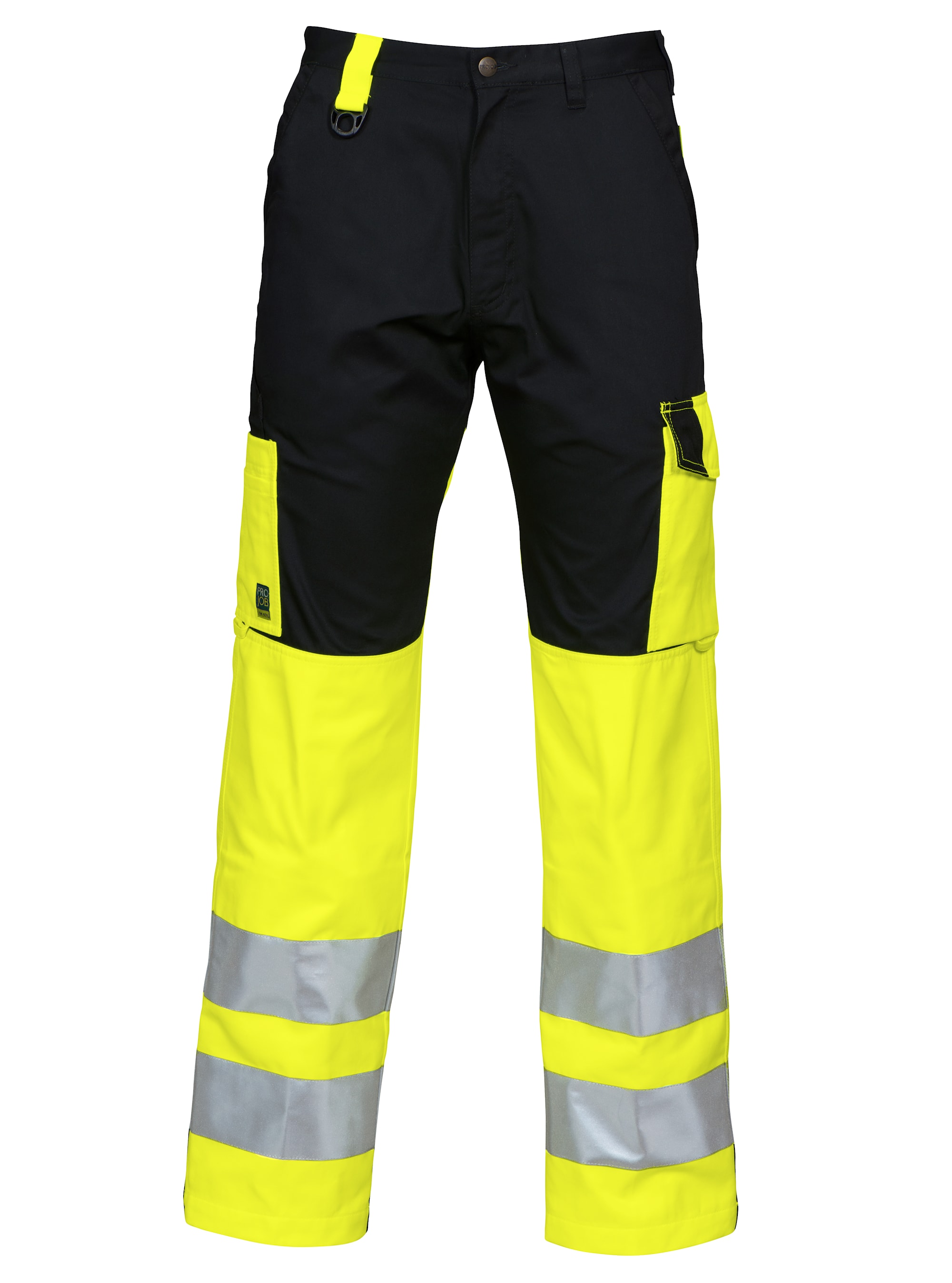 ProJob 6501 Servicebukse En Iso 20471 Kl 2 - Yellow/Black - C146