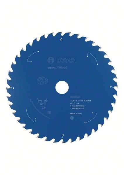 Bosch Sägeblatt Expert for Wood 254x2,1/1,6x30mm 40Z