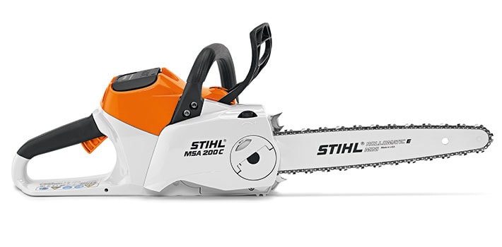 Stihl MSA 200 C-B Akkukäyttöinen moottorisaha ilman akkua Henkselit kaupan päälle!