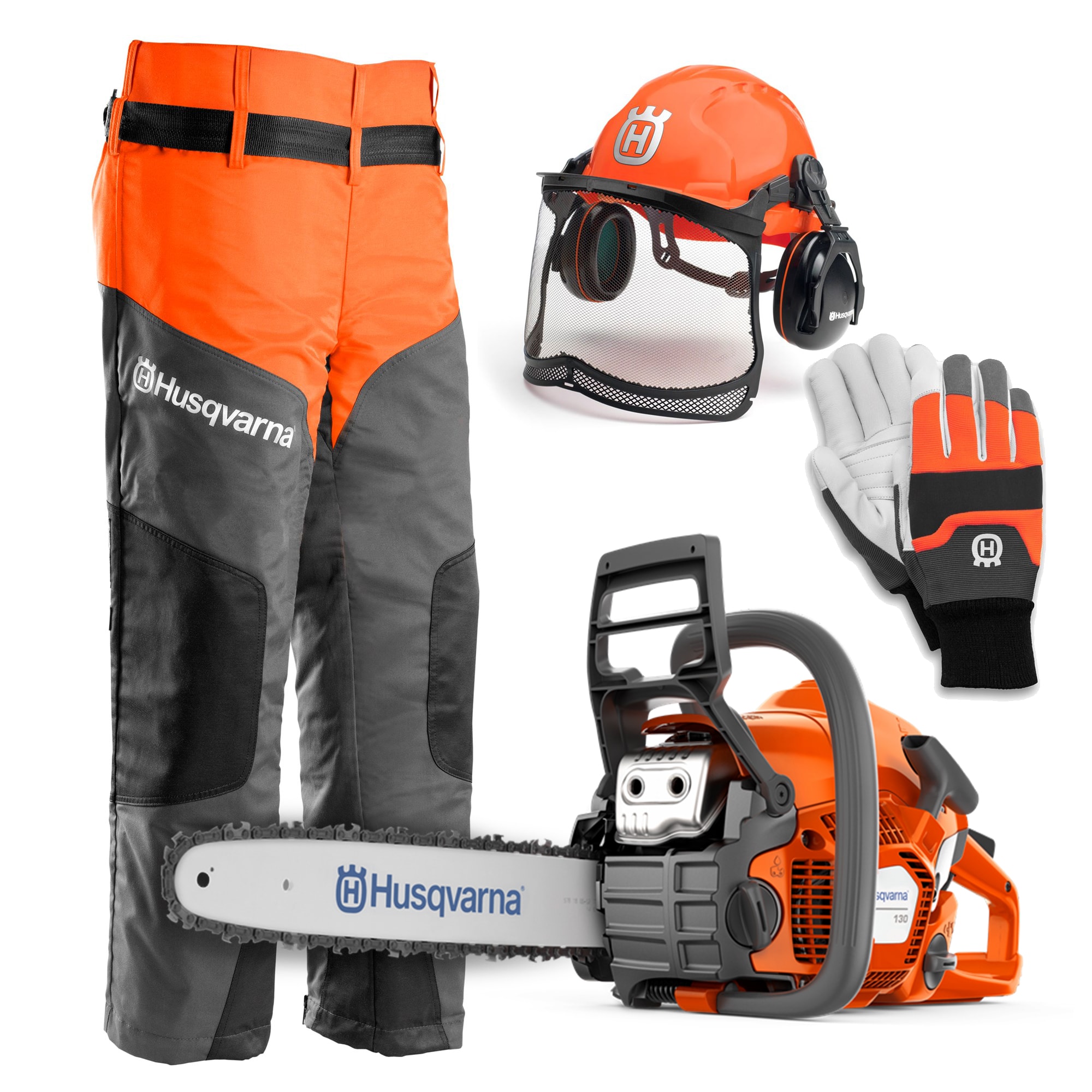 Husqvarna 130 Moottorisaha Vapaa-ajanpaketti