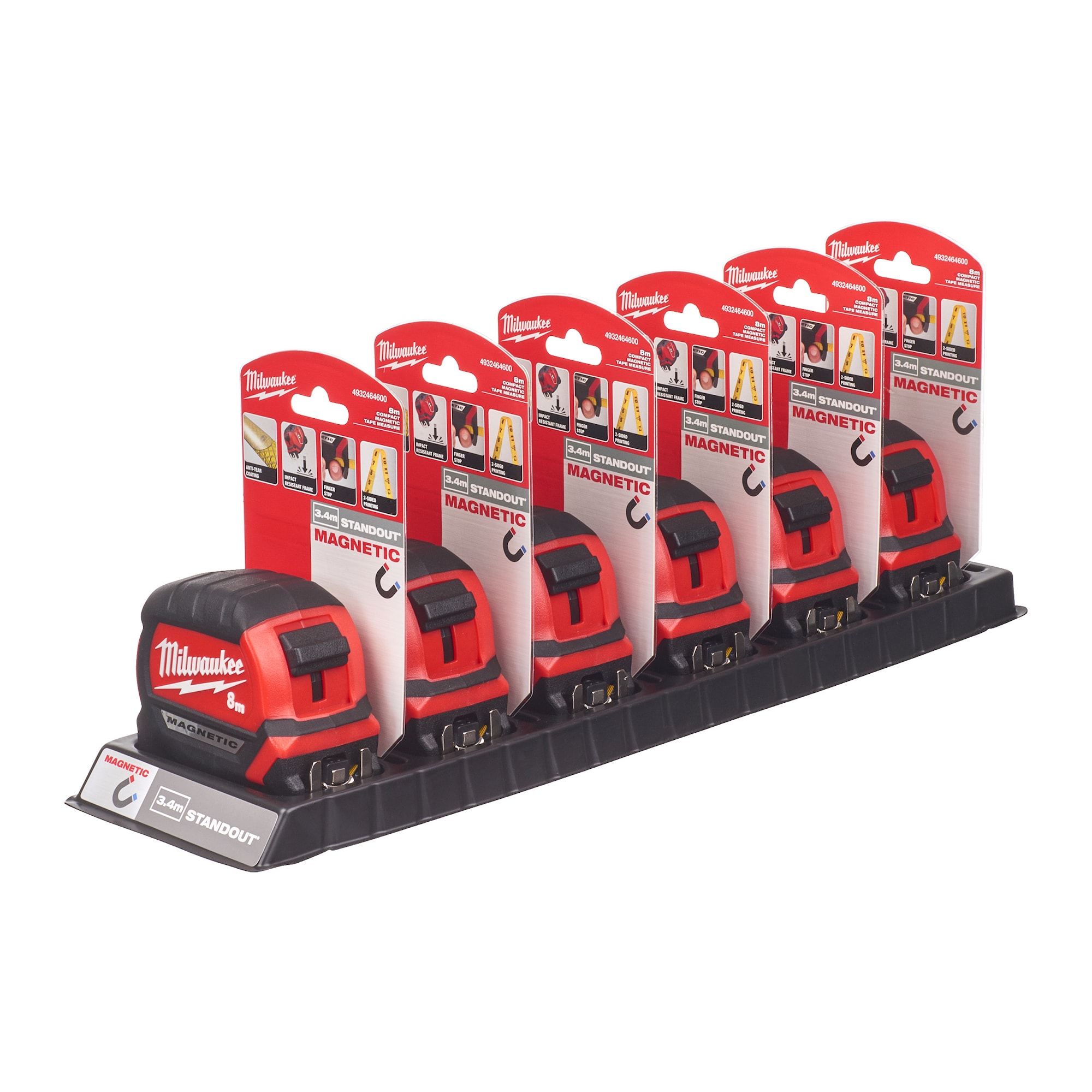 Milwaukee Måttband Mag 8M/27Mm