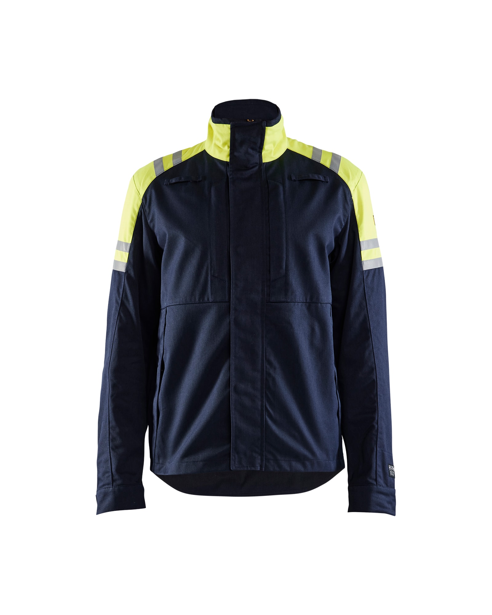 Blåkläder 4505-1519 Jacka Inherent Steel Marinblå/Varselgul XXXL