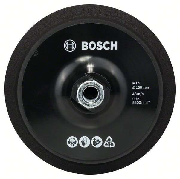 Bosch Bagskive M14, Ø 150 mm, med burrebånd