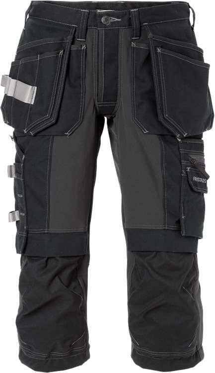 Fristads Piratbukser i stretch 2531 CYD Svart C54