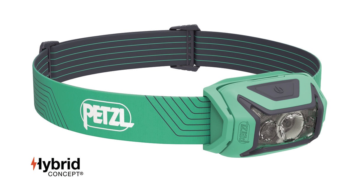 Petzl Active Actik Multi-Beam pandelampe grøn 450 lumen