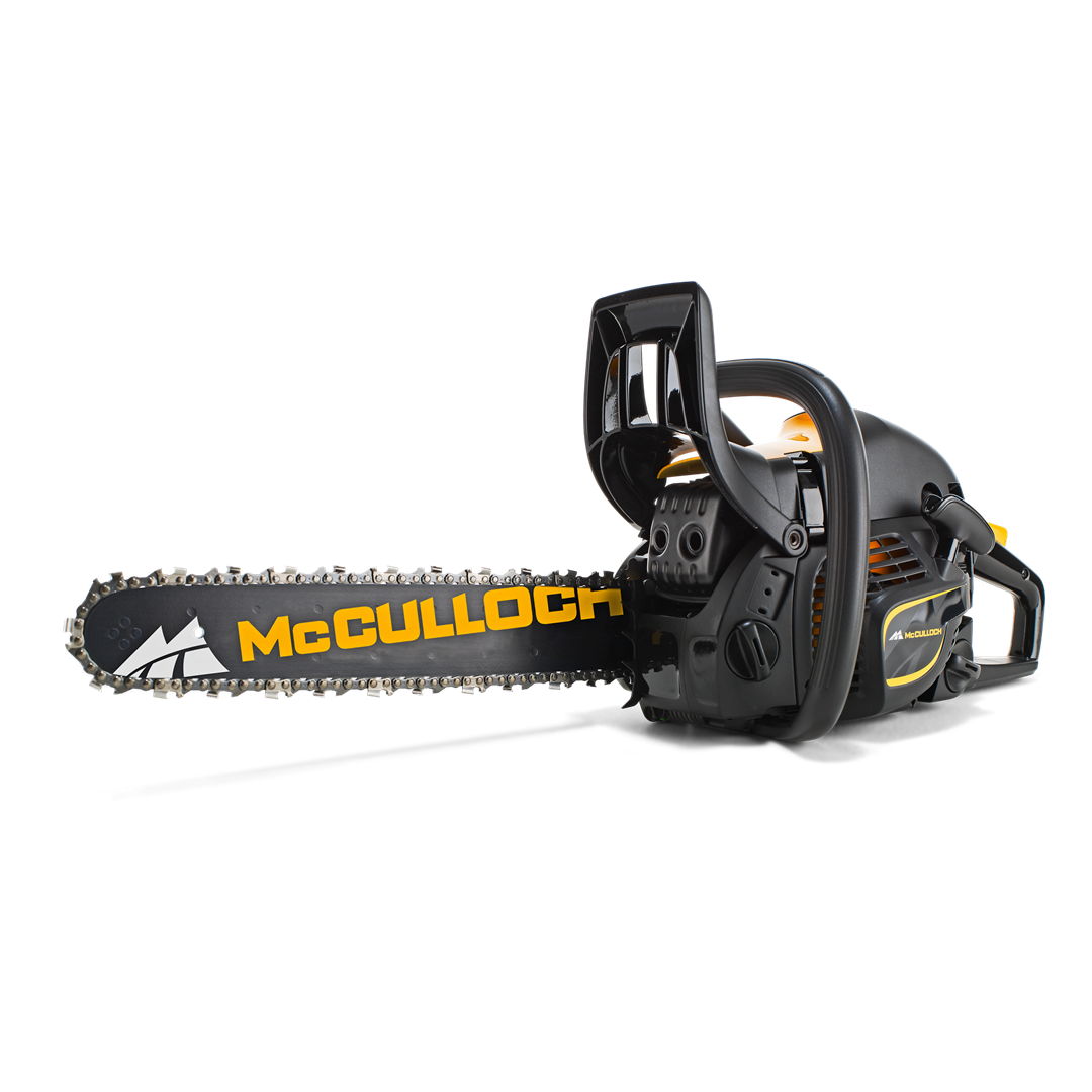McCulloch CS 410 Elite Moottorisaha Henkselit kaupan päälle!
